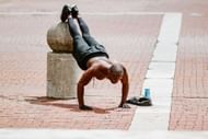 Pike push-ups can help you target your shoulders and triceps (Gabe Pierce /Unsplash)